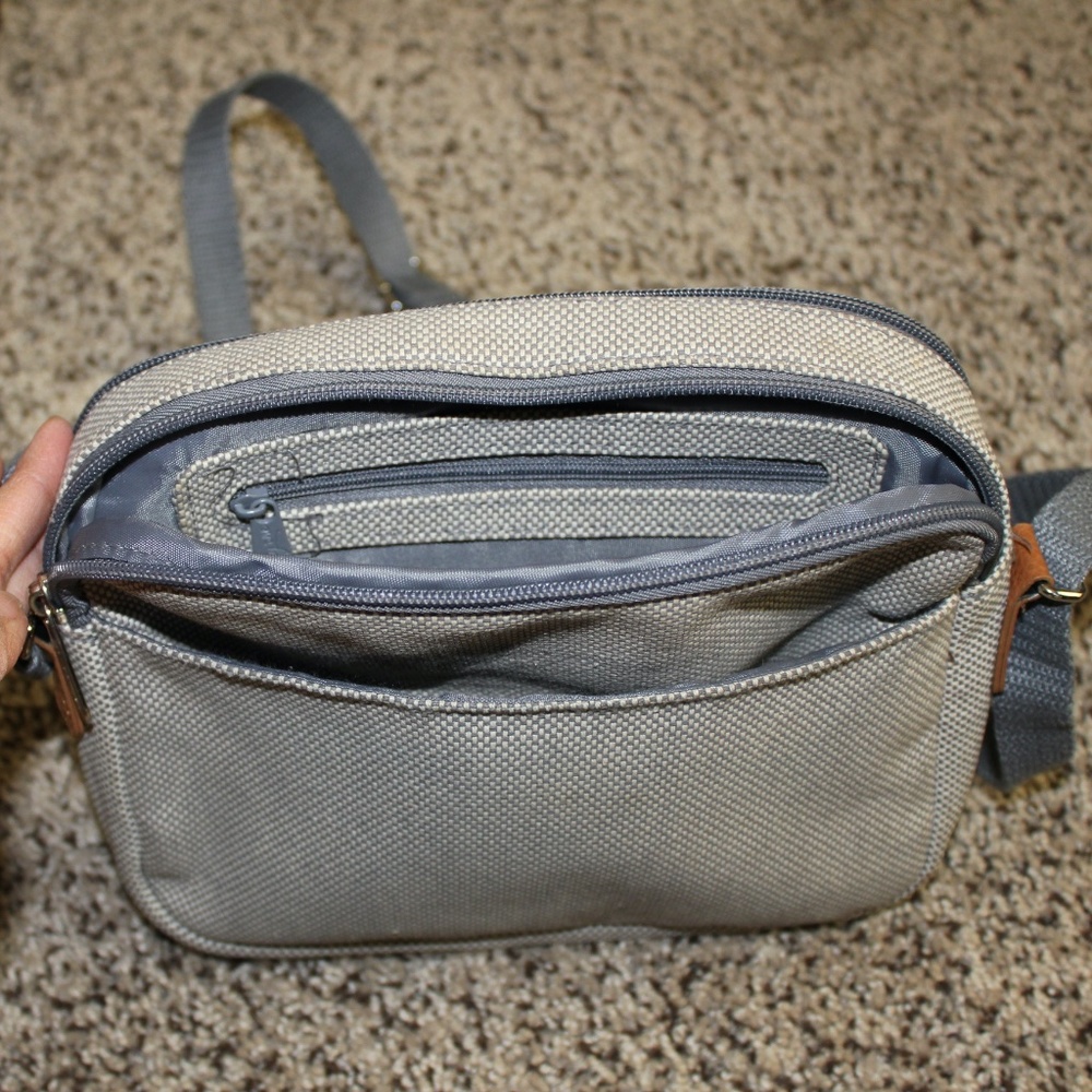 Thirty-One Double Zip Crossbody - Picture 4 of 9